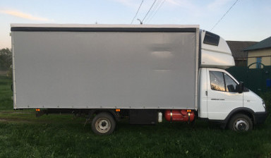 Грузоперевозки. Газель с жестким тентом.