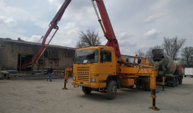 УСЛУГИ АВТОБЕТОНОНАСОСА Ивеко