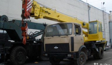 Услуги Автокрана 16-25т стрела до 31м