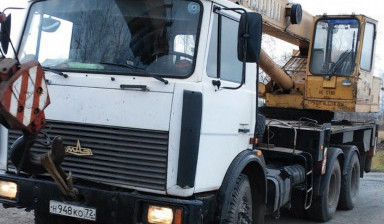 Услуги Автокрана 16-25т стрела до 31м