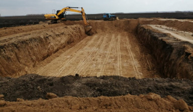 Услуги спецтехники. Экскаватор с гидромолотом. gusenechnyj