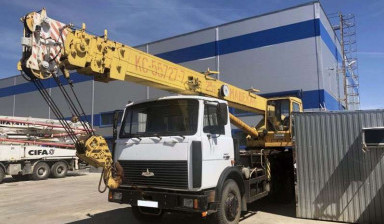 Услуги автокрана 25т. 28м maz
