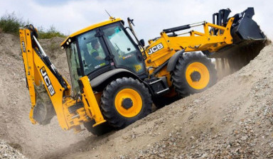 Услуги экскаватора - погрузчика JCB. Планировка.