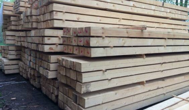 Брус обрезной 1 сорт 100/150/200х100/150/200х6000