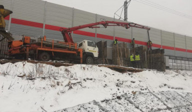 Аренда бетононасоса 12м - 24м. Москва, область.
