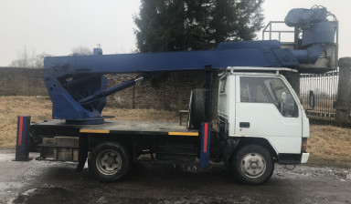 Японские телескопические автовышки от 12 до 28 м