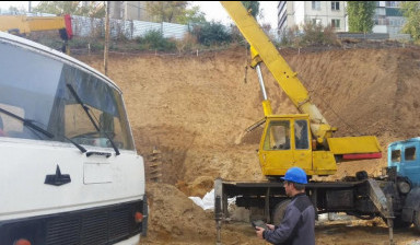 Буровые работы, Монтаж свай, УБМ-85