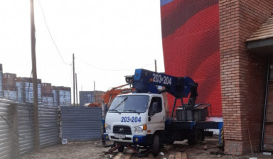 Аренда услуги автовышки 30-35-40-52 м