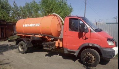 Откачка септика, ям, жбо Курган, область в Глядянском