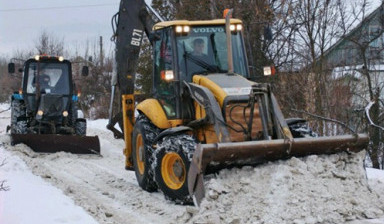 Уборка снега на дорогах, подъездных путях и т.д.