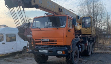 Услуги автокрана 25 тонн, вездеход