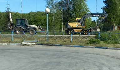 Полноповоротный экскаватор колесный, гусеничный
