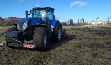Тракторы Fendt, New Holland, услуги и работы