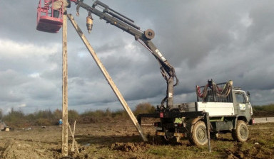 Услуги аренда техники для выбуривание лунок любых