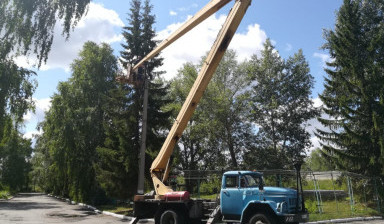 Автовышка 15, 22 метра заказ Курган, область.