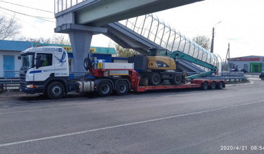 Аренда трала. Перевозка негабарита, габарита