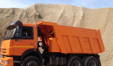 Доставка и продажа песка, щебня и пгс