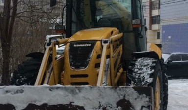 Услуги экскаватора погрузчика, вывоз снега, земель