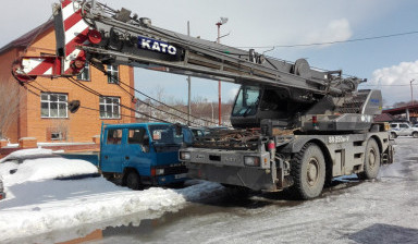 Услуги крана. Автокран в аренду.