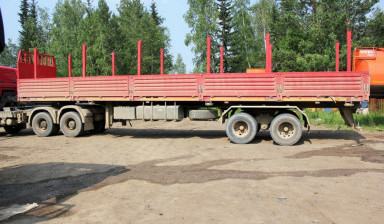 Перевозка грузов. Бортовая шаланда в аренду.