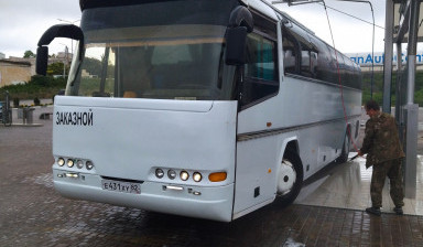 Заказ автобуса с кондиционером.