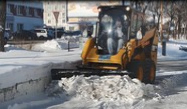 Уборка и вывоз снега в Иркутске