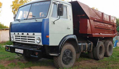 Услуги самосвала КамАЗ в Брянской области.