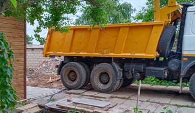 Работа для самосвала. Услуги самосвала с водителем