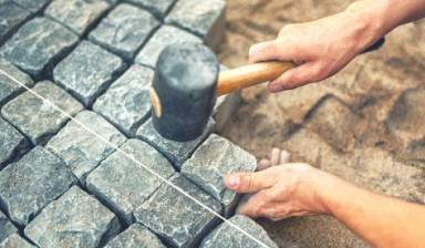 Укладка плитки и дорожек в Новосибирске