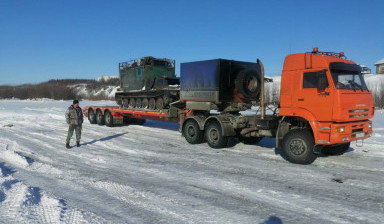 Перевозки грузов по зимникам