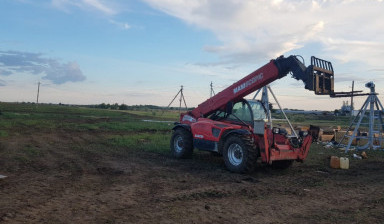 Аренда Manitou. Телескопический погрузчик Самара