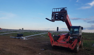 Аренда Manitou. Телескопический погрузчик Самара