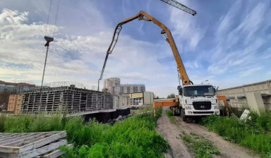Аренда автобетононасоса Hyundai