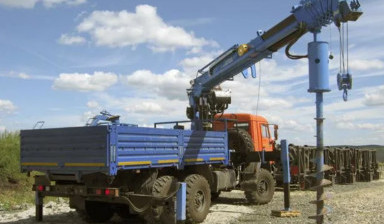 Бурение отверстий под заборы, опоры ЛЭП