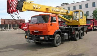 Автокран Галичанин 25 тонн