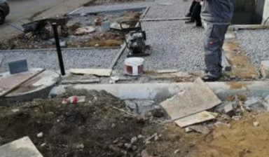 Благоустройство территории, асфальтировка в Саранске