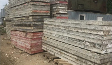 Аренда опалубки стен, комплектующих