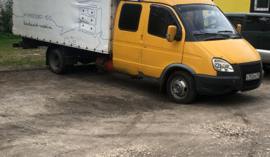 Грузоперевозки. Газель с пассажирскими местами.