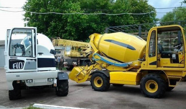 Аренда автобетоносмесителя на базе вездехода