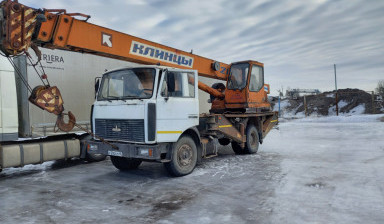 Услуги автокрана в Липецке, по области.