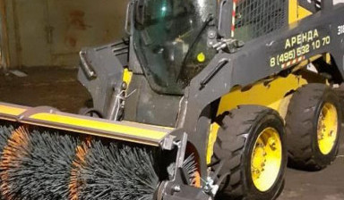 Аренда минипогрузчика john deere318 Bobcat(бобкет)