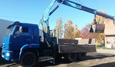 Услуги манипулятора, грейфера, самосвала
