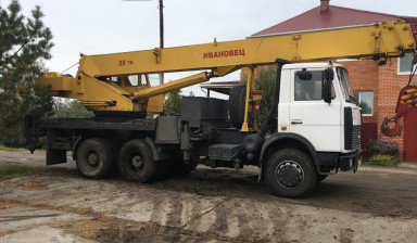 Автокран 16-25 тонн аренду, услуги Омск, область.