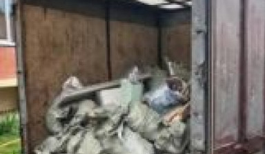 Вывоз мусора на газеле