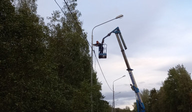Аренда вышки, услуги автовышки СПБ, область.