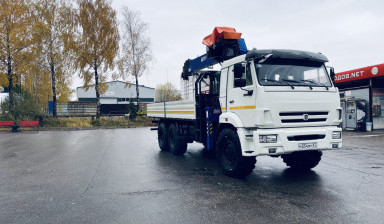 КАМАЗ Вездеход. Манипулятор с автовышкой услуги.