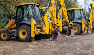 Аренда услуги экскаватора погрузчика, ЭП JCB г/м