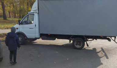 Перевозки на грузовой Газели с водителем.