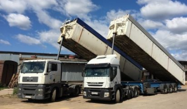 Услуги грузоперевозок щеповозами сыпучих грузов