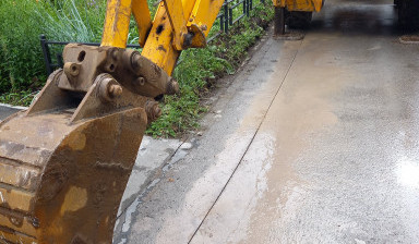 Услуги экскаватора-погрузчика JCB